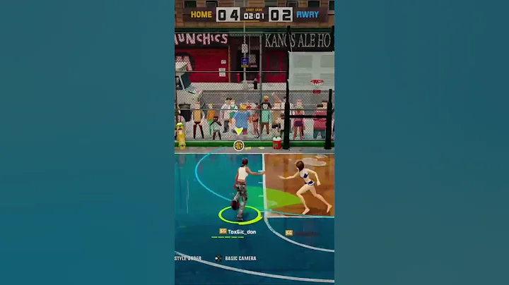 Can’t guard me on this game💯🏀🎮 #3on3 #clip # basketball #3on3_freestyle