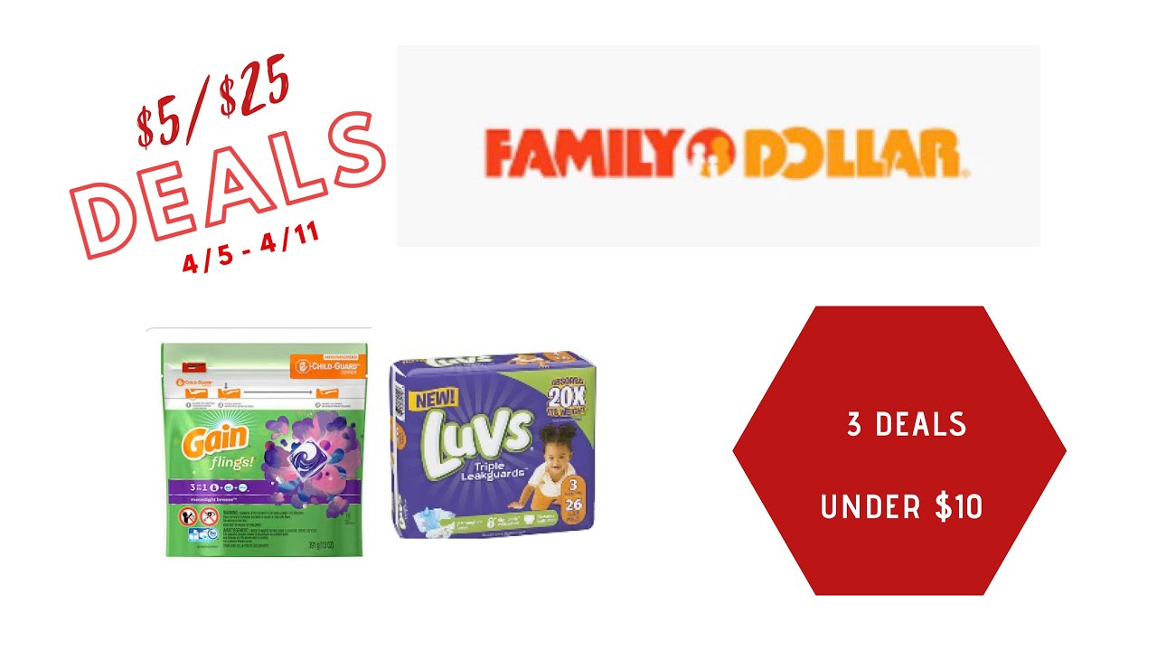 Family Dollar Couponing| 3 All Digital Deals for $10 or less - YouTube