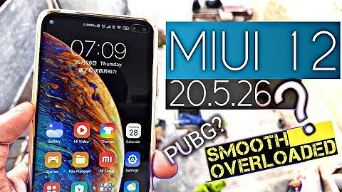 MIUI 12 20.5.26 & 12 20.5.27 | Update New Screenshot | Game Turbo Update & New Copied Feature |