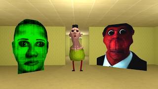 Hamood Habibi,Obunga,Selene Chase in Liminal Hotel! Nextbot Garrys Mod