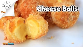 How To Make Cheese Balls At Home | Thaitrick