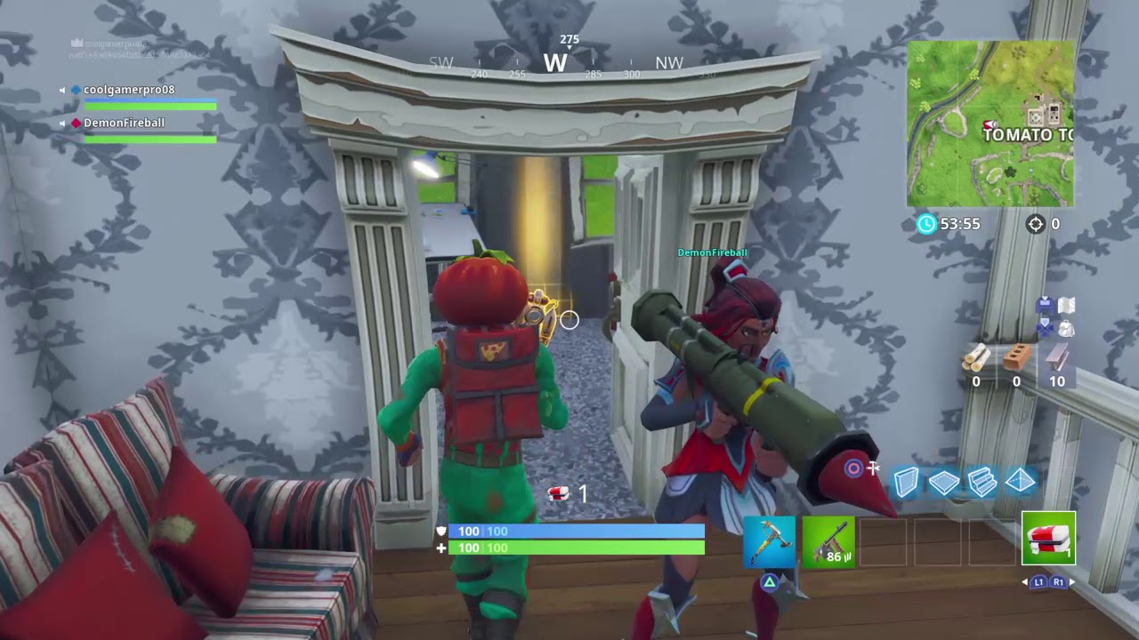 Fortnite tomato town YouTube