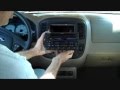 Ford Escape Stereo Removal 2001-2007