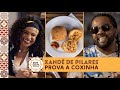 Teresa Cristina e Xande de Pilares experimentam 'a melhor coxinha do mundo' no #BotequimDaTeresa