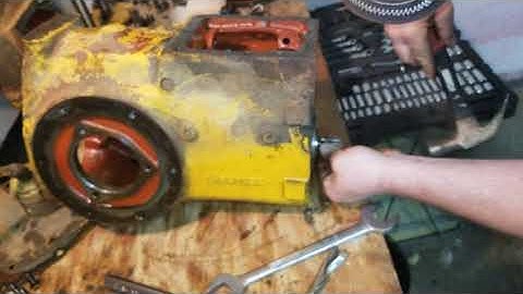 Rebuilding cub cadet 70 rear end part 2