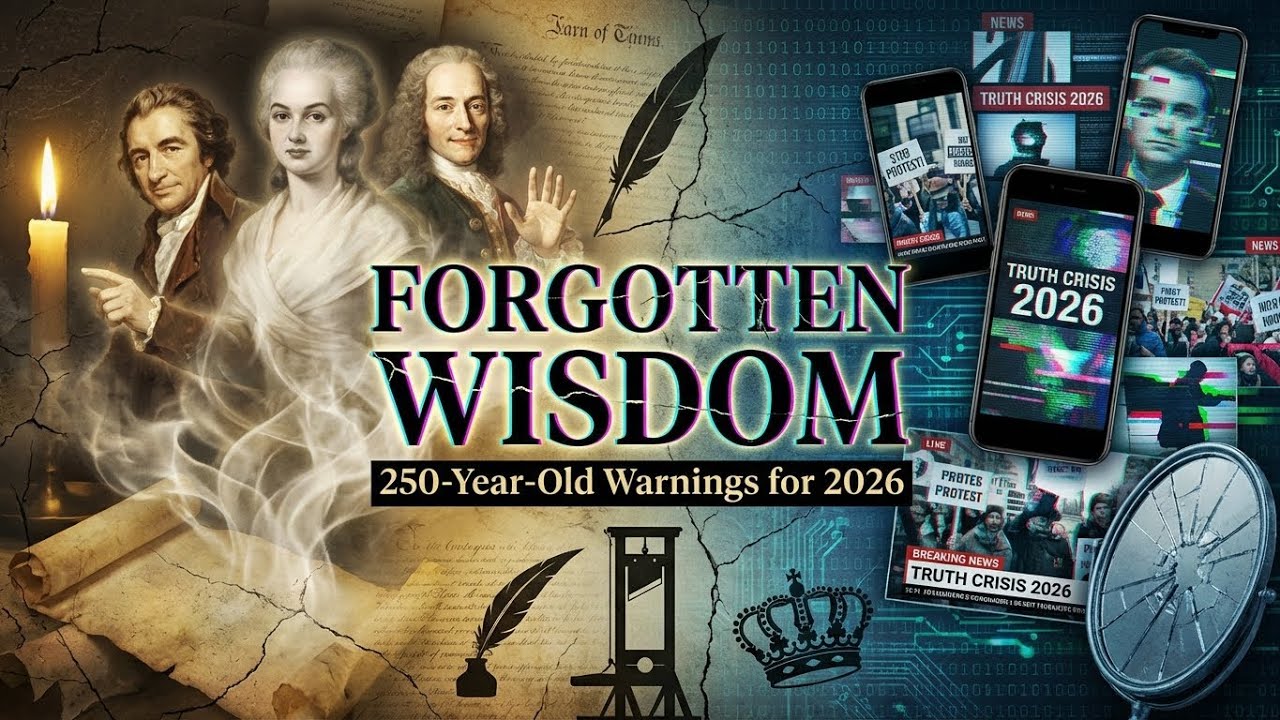FORGOTTEN WISDOM: The 18th-Century Minds That Shaped Our World