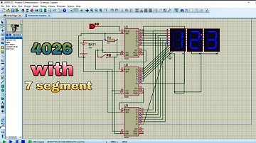 4026 IC //HOW TO MAKE A COUNTER Display with 4026 IC