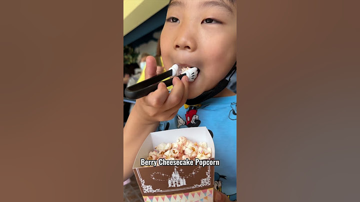Tokyo Disneyland - everything we ate!