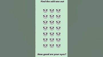 Find the odd one out - How fast can you find it #games  #gaming #shorts #puzzle