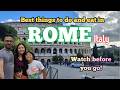Rome Italy 🇮🇹 Travel &amp; Food Guide - 3 day Simple Itinerary- Mapped by location to Maximize time  Mp3 Song