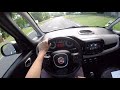 Fiat 500l 13 mjt 2016  pov drive