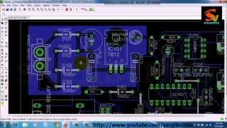EAGLE # 10 of 12 : PCB LAYOUT ( Ground Planes ) :How to design circuit :