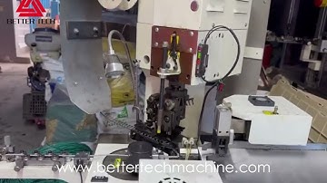 Fully Automatic Male and Female Terminal Crimping Machine - Bettertech