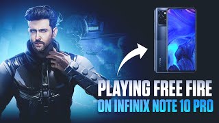 Playing Free Fire on @Infinix India