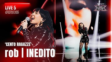 rob | ‘CENTO RAGAZZE’ – Unreleased | Live 5 | X Factor 2025