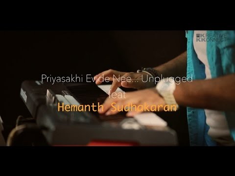 Priyasakhi Evide Nee Unplugged Ft Hemanth Sudhakaran   Kreative KKonnect