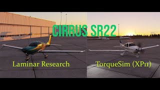 X-Plane 12 - Cirrus SR22 (Laminar Research -VS- TorqueSim)