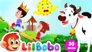 Jack And Jill Went Up The Hill | Little Bobo Nursery Rhymes - Flickbox Kids Songs | Popular Playlist