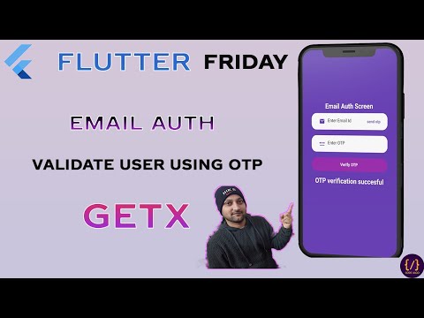 Email Auth | Validate User using email auth & GetX