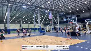 Quarterfinal RI Live Stream - (2) Halfway Crooks vs (7) Gym Rats