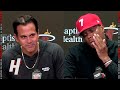 Coach Spo & Kyle Lowry react to the Heated Moment between Butler & Haslem!👀 | Post game Interview