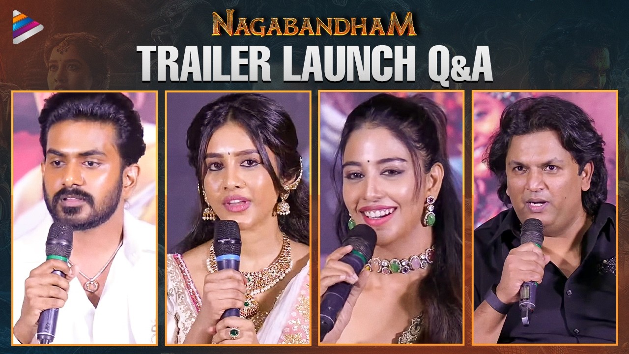 Nagabandham Trailer Launch Q&A | Virat Karrna | Nabha Natesh | Ishwarya Menon | Abhishek Nama | TFN