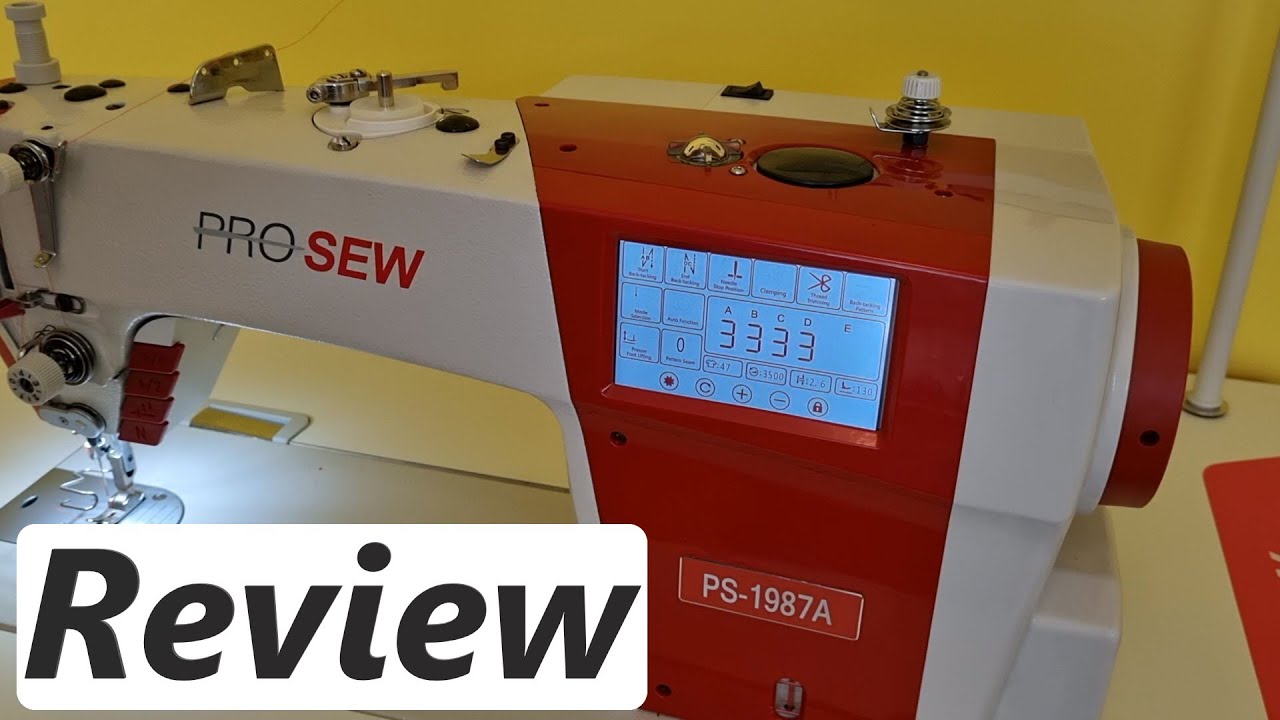 ProSew PS-1987A Industrial Lockstitch Sewing Machine Features and Review Is  this a good machine? 