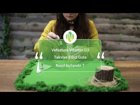 VeNatura Vitamin D3 Takviye Edici Gıda Nasıl Kullanılır ?