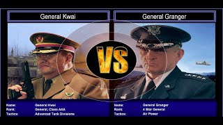 Command & Conquer Generals: Project Raptor - Challenge: General Kwai VS General Granger