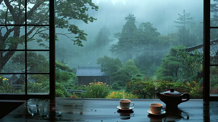 The soothing sound of rain is the music played by nature, Helps relax and sleeping thumbnail