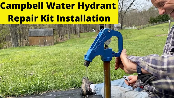 Campbell Water Hydrant Repair Kit Installation