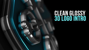 Clean Glossy 3D Logo Intro | Client Project