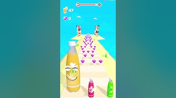 Juice Run 🥤 All Levels Gameplay  Android, IOS - Walkthroughs Level 93
