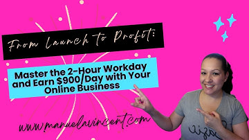 Master the 2-Hour Workday & Earn $900/Day – No Experience Needed! 🚀💸