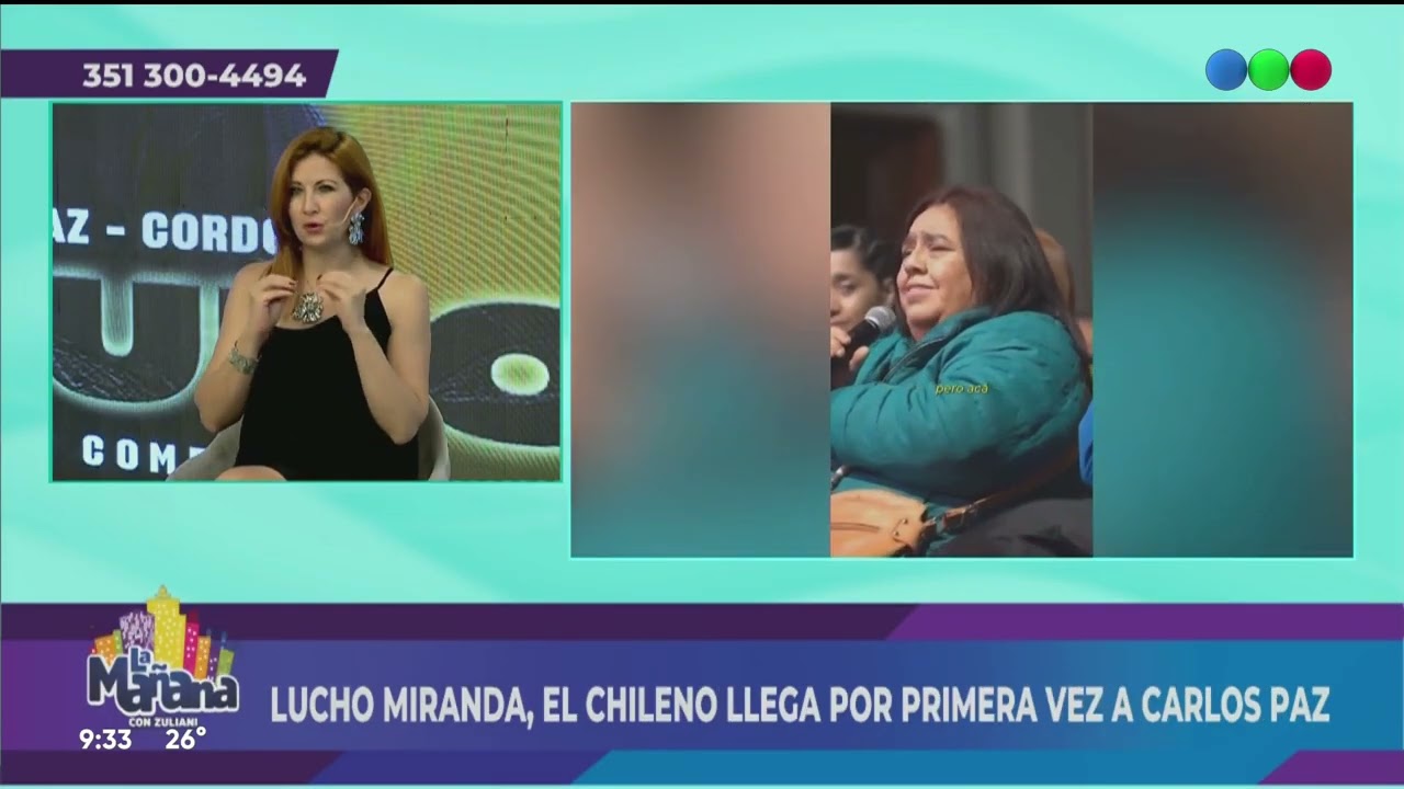 Lucho Miranda, el chileno llega por primera vez a Carlos Paz