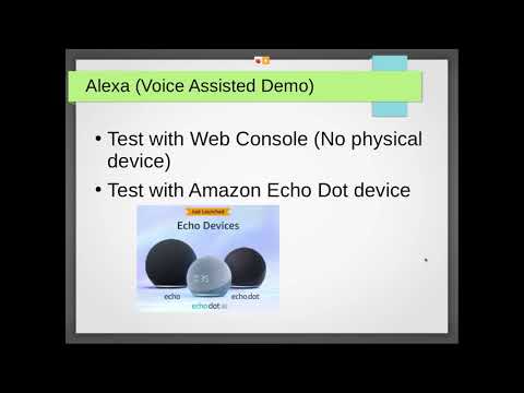 SDN Project -  Intent Based Networking with Voice Assisted (Alexa)  software defined networking