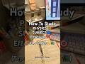 How To Study🤯📘PHYSICS🧮Subject🎯📝Effectively💯 (#studymotivation #studytips #aestheticstudy #shorts)