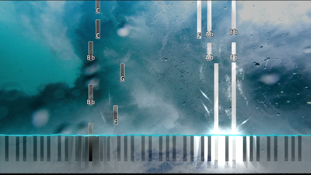 Sad Emotional by Naoya Sakamata Lonely Music (No Copyright)Free piano  piano synthesia Practice song