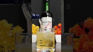 Black & White Tonic #drink #whisky #cocktail