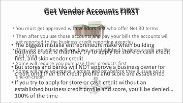 How to build business credit without using your social security number