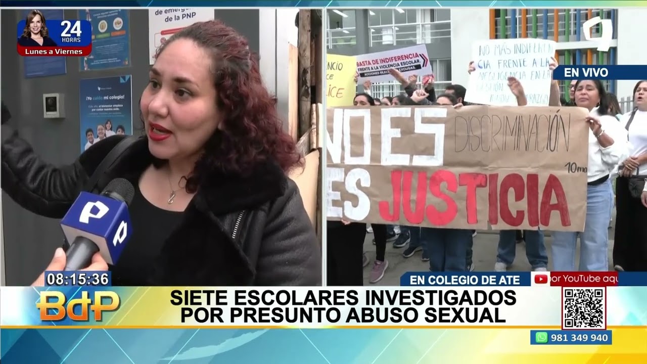 Fiscalía investiga a siete estudiantes por presunto abuso contra menor de edad