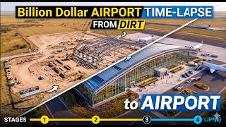 Insane Airport Construction Time Lapse