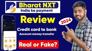 Bharatnxt app review || Bharat nxt credit card to bank || credit card to bank account money transfer screenshot 5