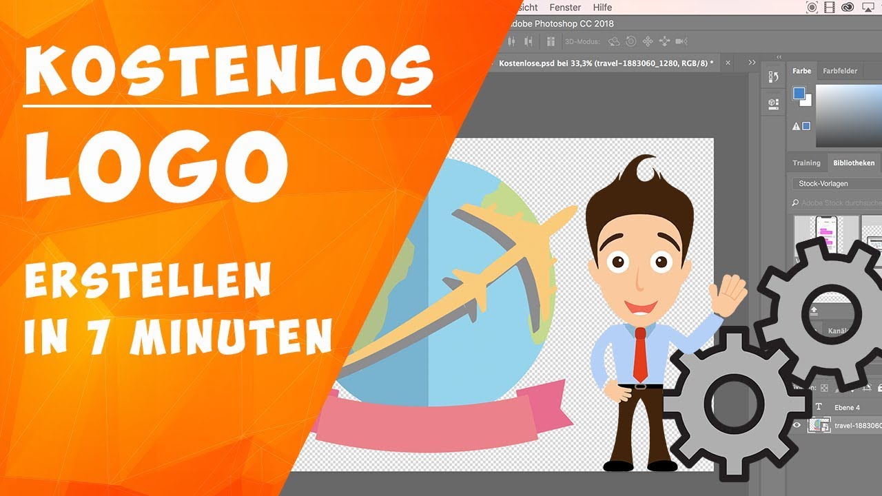 Kostenlos Logo Erstellen In Nur 7 Minuten Youtube