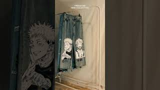 Custom Pants by PrenZone #painteddenim #paintedjeans #jeans #painting #jujutsukaisen #jjk #gojo Custom Pants by PrenZone #painteddenim #paintedjeans #jeans #painting #jujutsukaisen #jjk #gojo