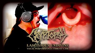 Cryptopsy - Lascivious Undivine - One Take Vocal Performance - Throat Cam Edition