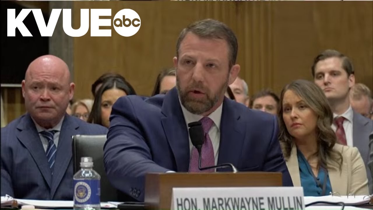 DHS nominee Sen. Markwayne Mullin questioned during confirmation ...