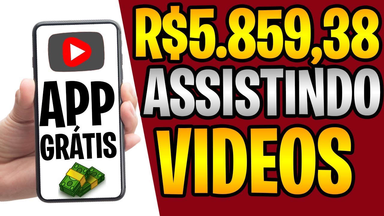 GANHEI R$5.859.38 ASSISTINDO VIDEOS nesse APP GRATUITO QUE PAGA – Como Ganhar Dinheiro na Internet