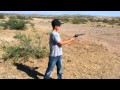Hunter shooting 357 magnum