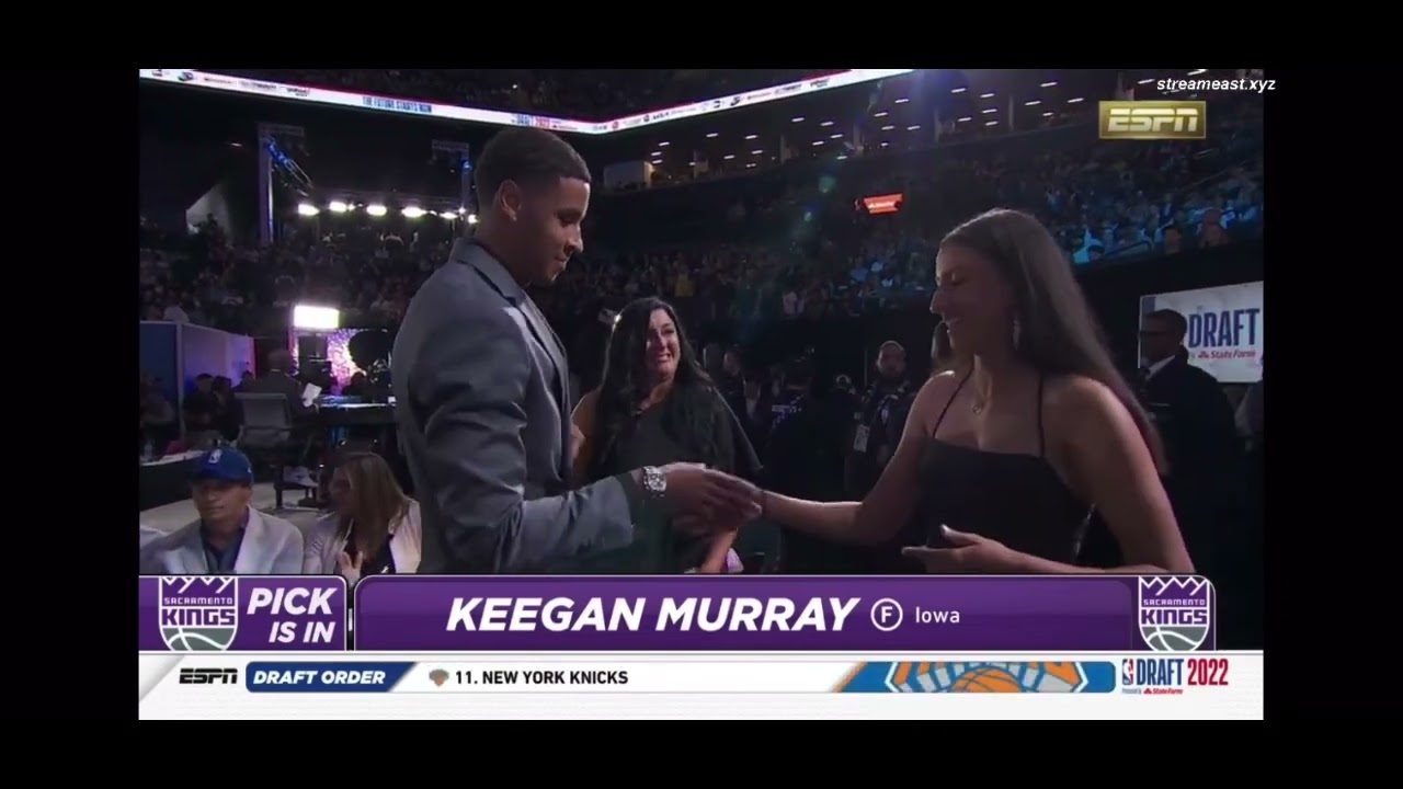 NBA 2022 NBA Draft Sacramento Kings Select Keegan Murray The 4th Pick NBA  Draft Unisex T-Shirt - REVER LAVIE